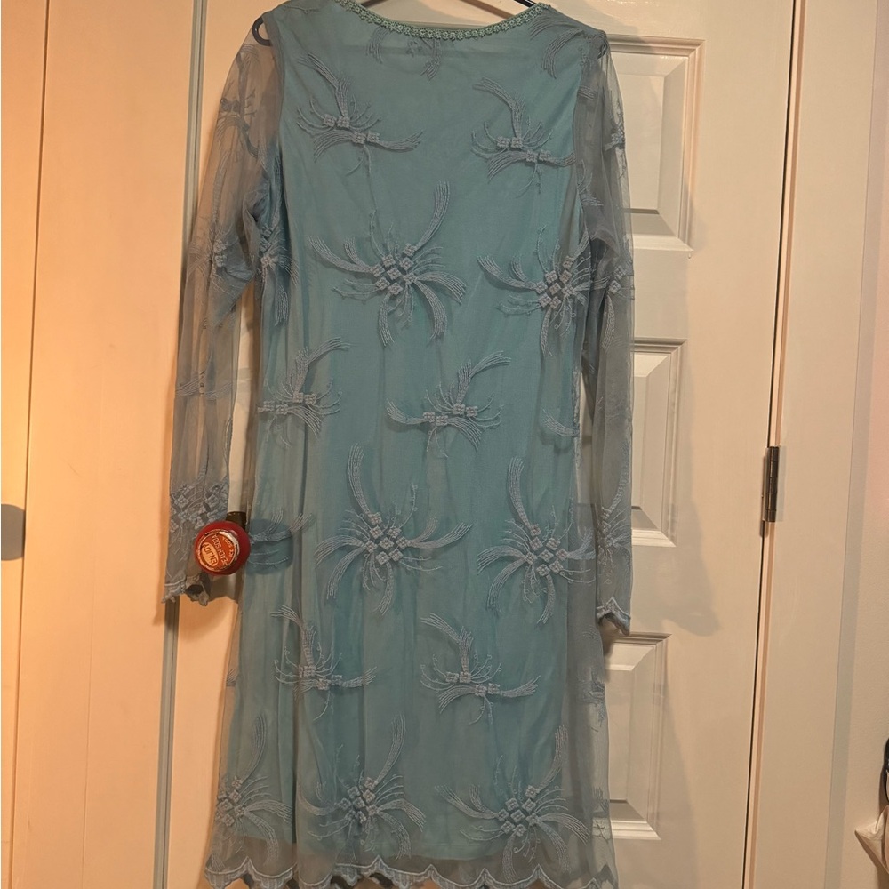 Kaffe lace overlay dress